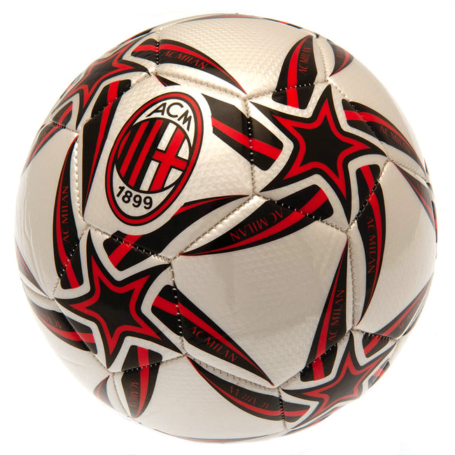 White-Red-Black - Side - AC Milan Stars Football