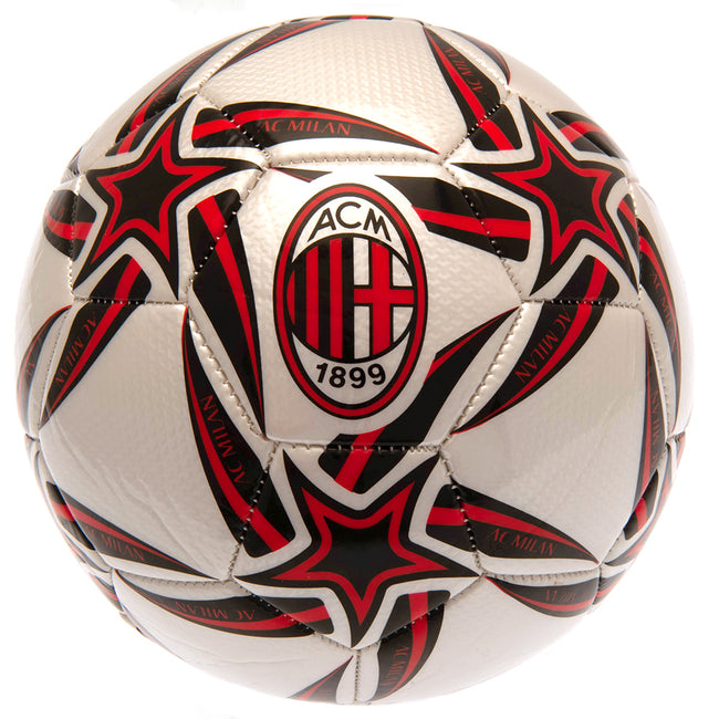 White-Red-Black - Front - AC Milan Stars Football