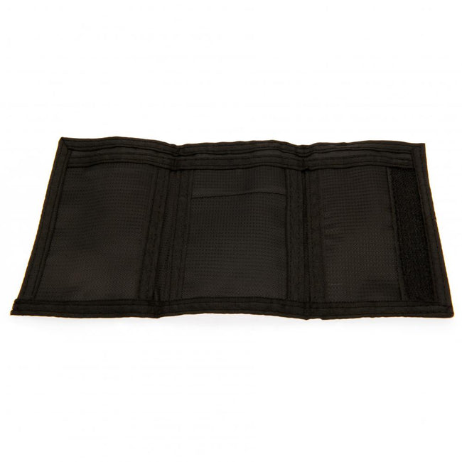 Black - Back - Arsenal FC Touch Fastening Nylon Wallet