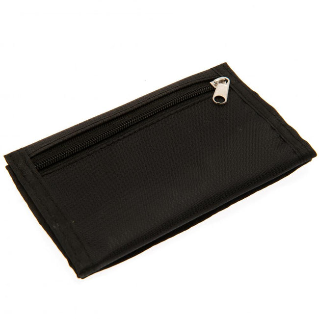 Black - Side - Arsenal FC Touch Fastening Nylon Wallet