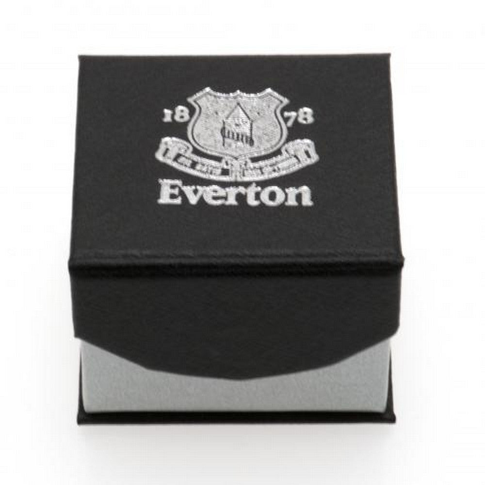 Silver - Side - Everton FC Band Ring