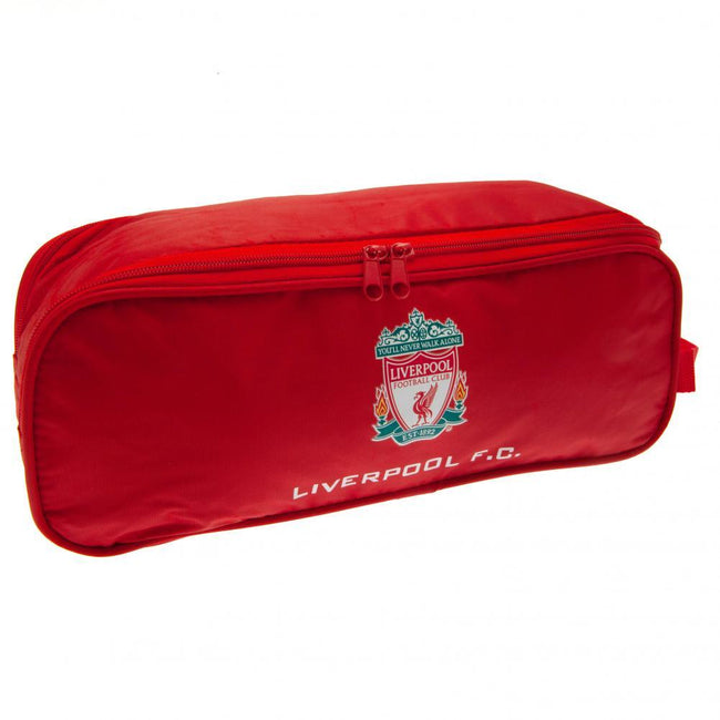 Red - Back - Liverpool FC Crest Football Boot Bag
