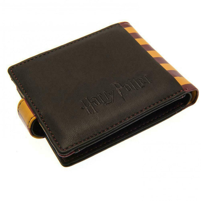 Black-Yellow - Back - Harry Potter Hogwarts Wallet