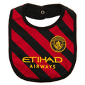 Sky Blue-Red-Black - Side - Manchester City FC Baby Bibs (Pack of 2)