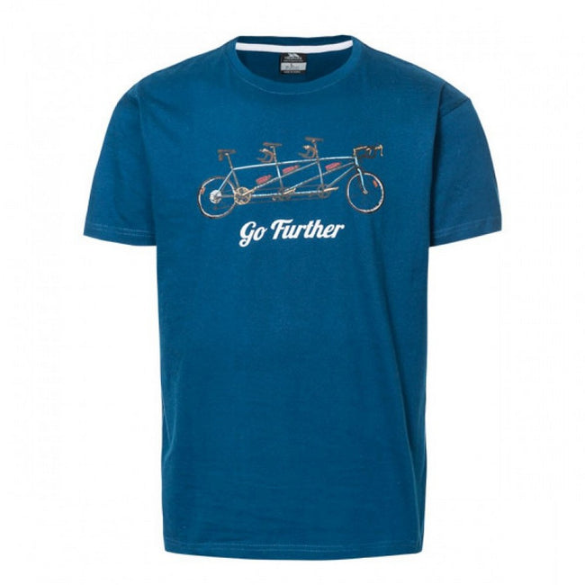 Midnight - Back - Trespass Mens Hanks Short Sleeve T-Shirt