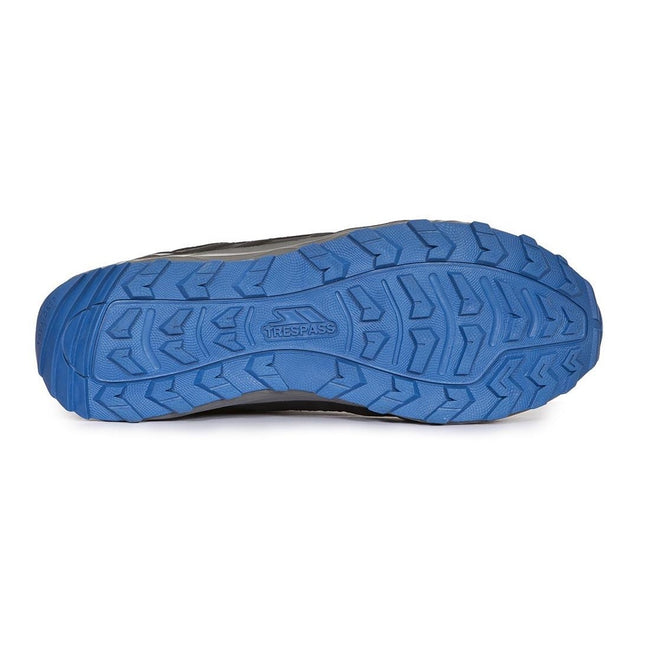 Black - Side - Trespass Mens Pace Lightweight Active Trainers