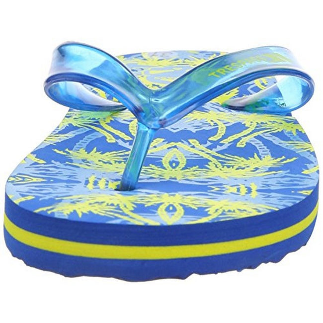 Peacock - Back - Trespass Childrens Boys Raider Flip Flops