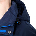 Bright Blue - Close up - Trespass Mens Phelps Waterproof Jacket
