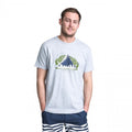 Grey Marl - Back - Trespass Mens Camp Casual Short Sleeve T-Shirt