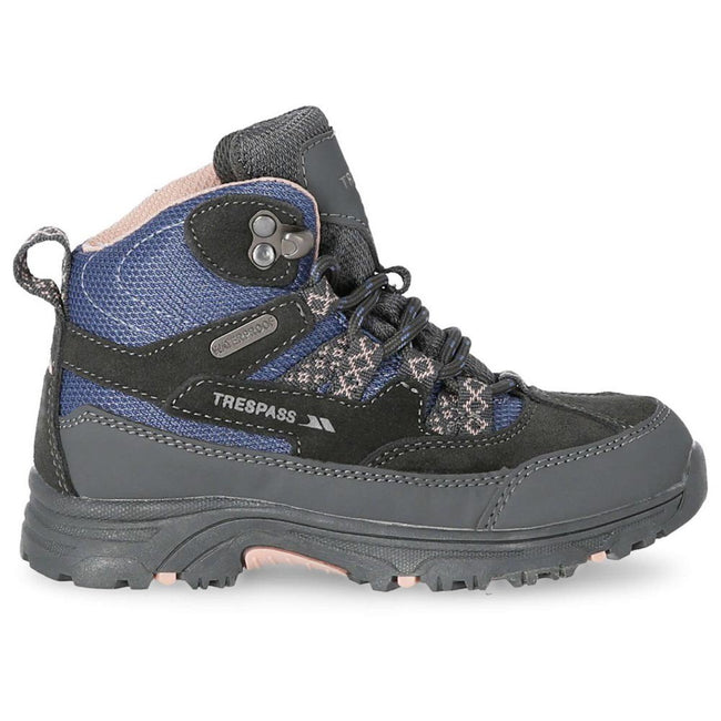 Marlin Blush - Back - Trespass Childrens-Kids Cumberbatch Waterproof Walking Boots