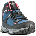 Midnight Blue - Pack Shot - Trespass Womens-Ladies Arlington Waterproof Softshell Hiking Boots