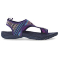 Purple - Back - Trespass Womens-Ladies Beachie Sandals