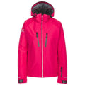 Raspberry - Front - Trespass Womens-Ladies Katz Waterproof Ski Jacket