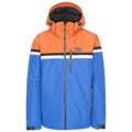Blue - Front - Trespass Mens Niven DLX Waterproof Ski Jacket