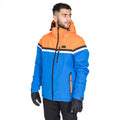 Blue - Side - Trespass Mens Niven DLX Waterproof Ski Jacket