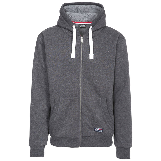 Granite Marl - Front - Trespass Mens Feldy Casual Full Zip Hoodie