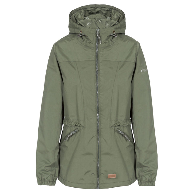 Basil - Front - Trespass Womens-Ladies Cruella Waterproof Jacket