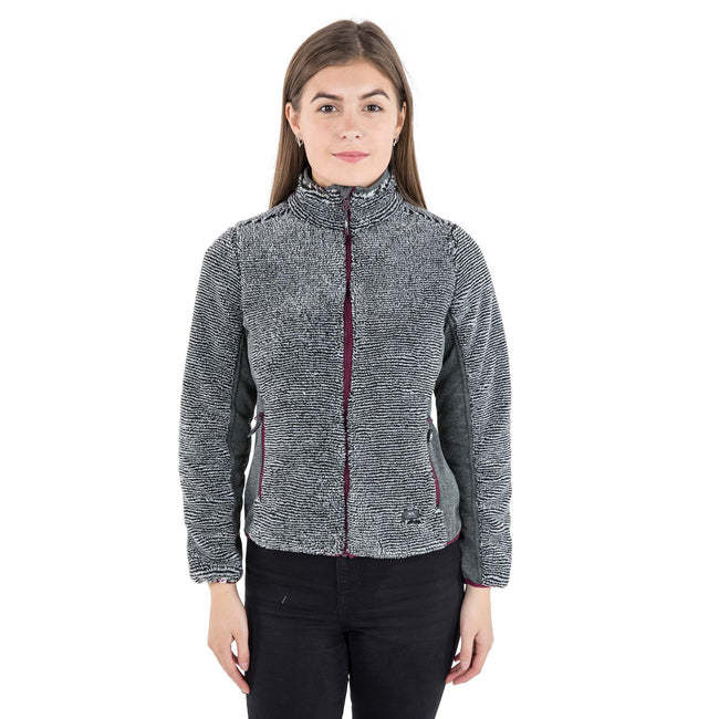 Grey Stripe - Lifestyle - Trespass Womens-Ladies Muirhead Fleece Jacket