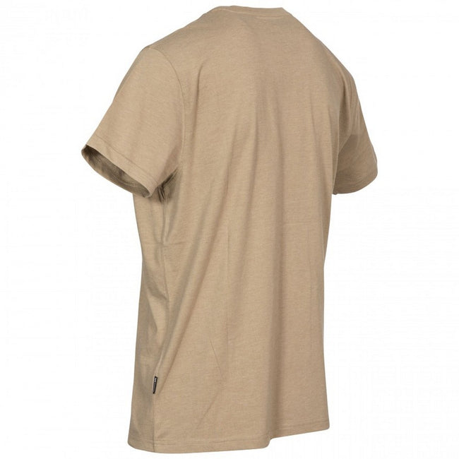 Oatmeal Marl - Back - Trespass Mens Estate T-Shirt