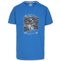 Blue - Front - Trespass Mens Downhill T-Shirt