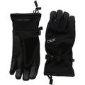 Black - Back - Trespass Kabuto II Ski Gloves