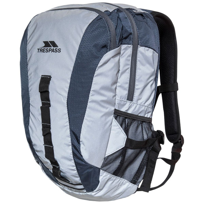 Silver Reflective - Back - Trespass Race 20 Rucksack (20L)