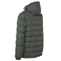 Olive - Back - Trespass Mens Westmorland Padded Hooded Jacket