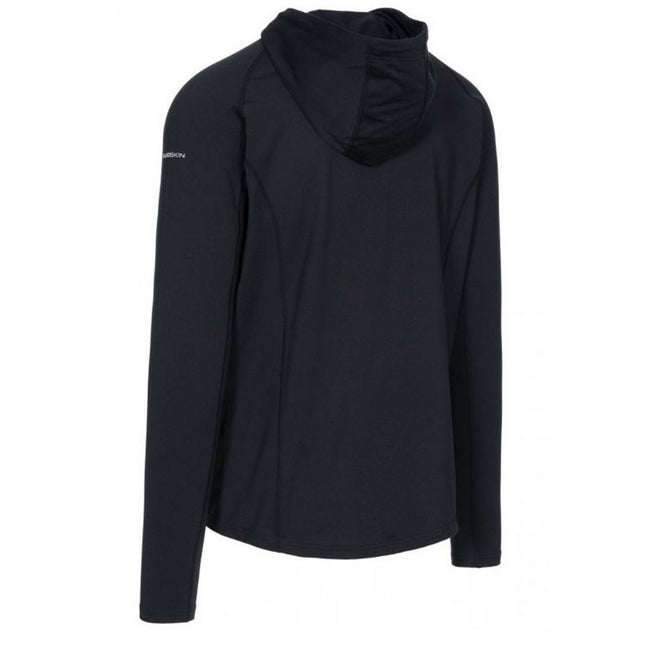 Black - Back - Trespass Mens Bryden Active Hoodie