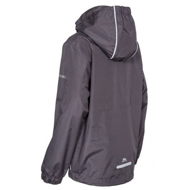 Carbon - Side - Trespass Childrens Boys Vincenzo Waterproof Jacket