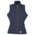 Navy - Front - Trespass Womens-Ladies Soulmate Padded Gilet