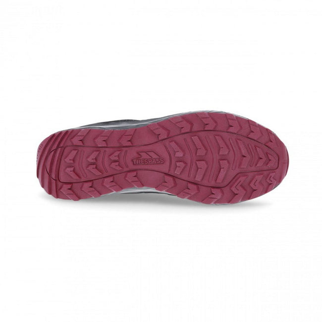 Berry - Pack Shot - Trespass Womens-Ladies Paya Active Trainers