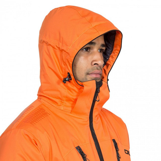 Orange - Lifestyle - Trespass Mens DLX Banner Ski Jacket