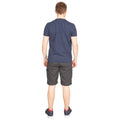Navy Marl - Side - Trespass Mens Buzzinley T-Shirt