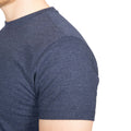Navy Marl - Close up - Trespass Mens Buzzinley T-Shirt
