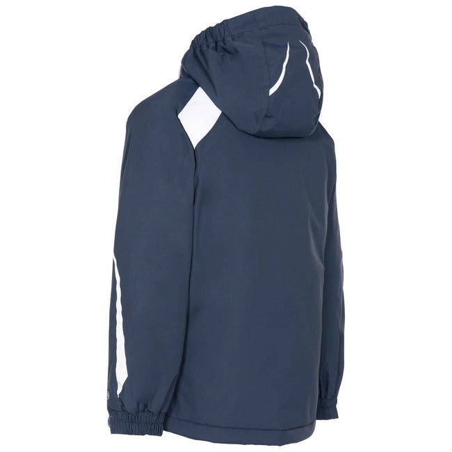 Navy - Back - Trespass Girls Distinct Ski Jacket