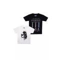 Black-White - Front - Star Wars Boys Cotton T-Shirt (Pack of 2)
