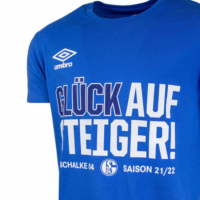 Royal Blue - Side - FC Schalke Mens Winners 21-22 Umbro T-Shirt