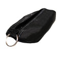 Black - Side - Forest Mens Leather Coin Purse
