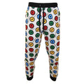 Grey-Multi - Front - Harry Potter Mens Hogwarts Houses Lounge Pants