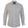Front - Absolute Apparel Mens Long Sleeved Classic Poplin  Shirt