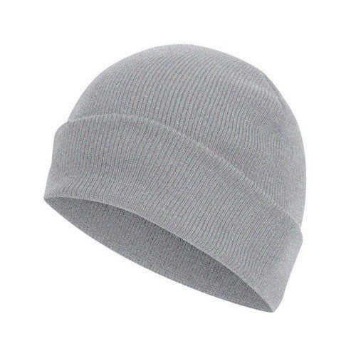 Front - Absolute Apparel Knitted Turn Up Ski Hat