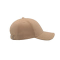 Khaki-Khaki - Side - Atlantis Liberty Sandwich Heavy Brush Cotton 6 Panel Cap