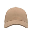 Khaki-Khaki - Lifestyle - Atlantis Liberty Sandwich Heavy Brush Cotton 6 Panel Cap