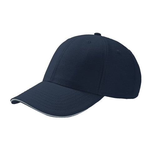 Front - Atlantis Sport Sandwich 6 Panel Baseball Cap