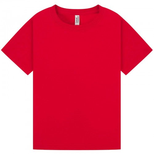 Front - Casual Classic  Childrens/Kids Ringspun Tee