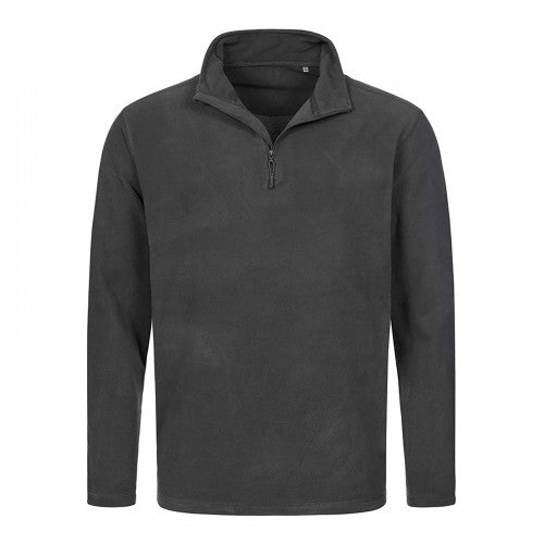 Front - Stedman Mens Active Half Zip Fleece