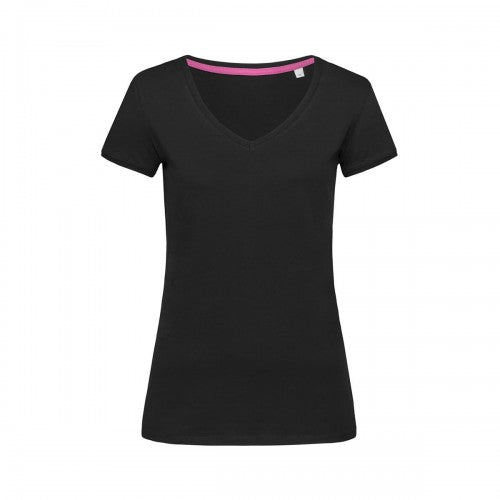 Front - Stedman Womens/Ladies Megan V Neck Tee