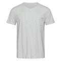 Front - Stedman Mens Shawn Oversized Slub Crew Neck Tee