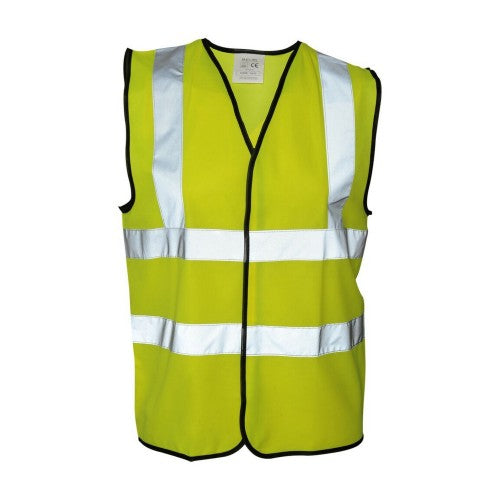 Front - Absolute Apparel Mens Hi Vis Waistcoat (Pack of 2)
