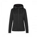 Front - Stedman Womens/Ladies Scuba Recycled Hooded Jacket